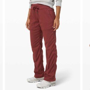 Lululemon Dance Studio Mid-Rise Unlined Pants. Size 2. Rare color-Savannah.